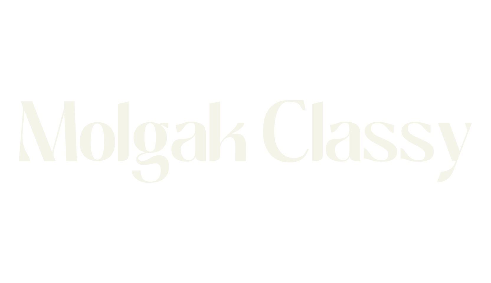 Molgak Classy, display market font preview