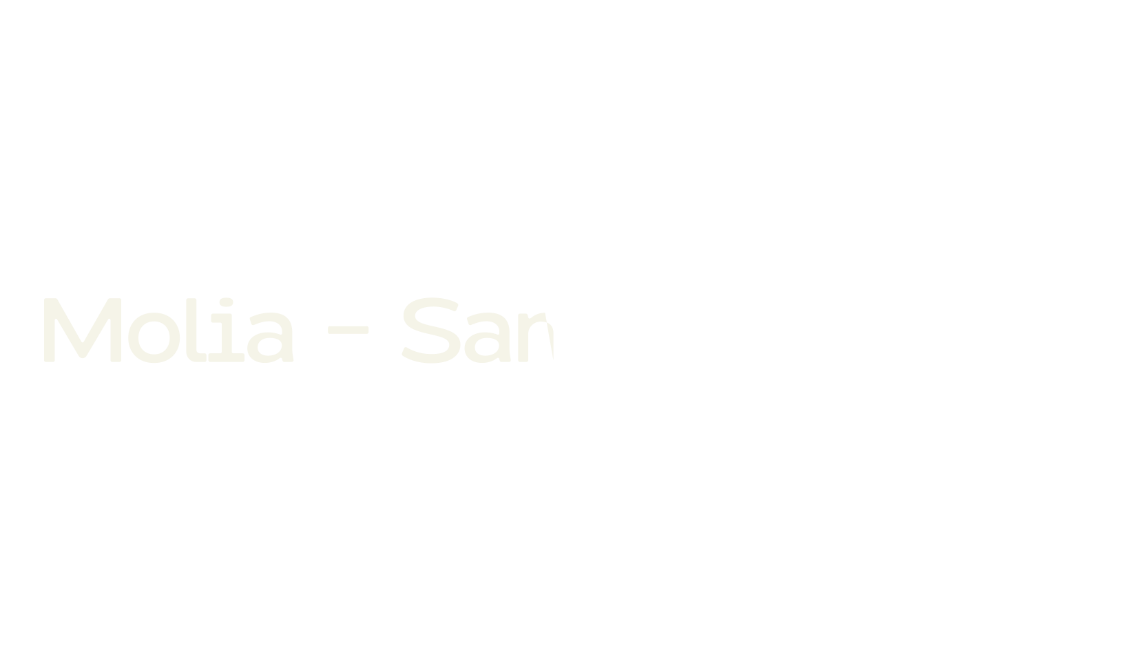 Molia - Sans Serif Font, sans serif font preview