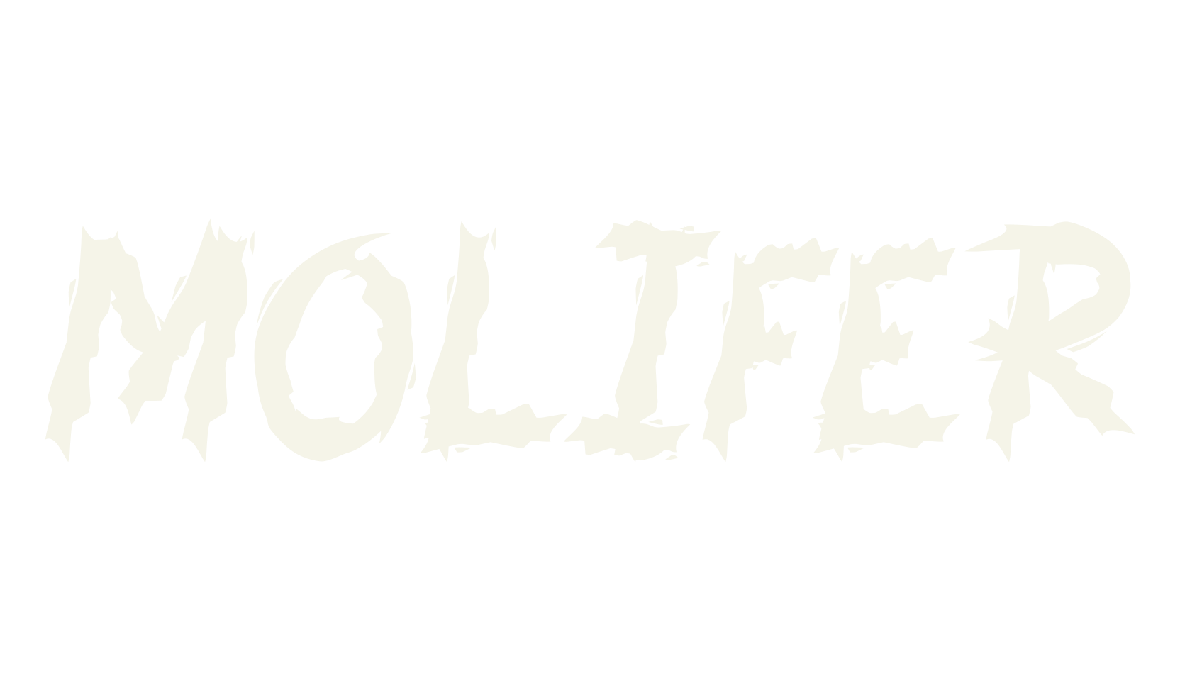 Molifer, metal font preview