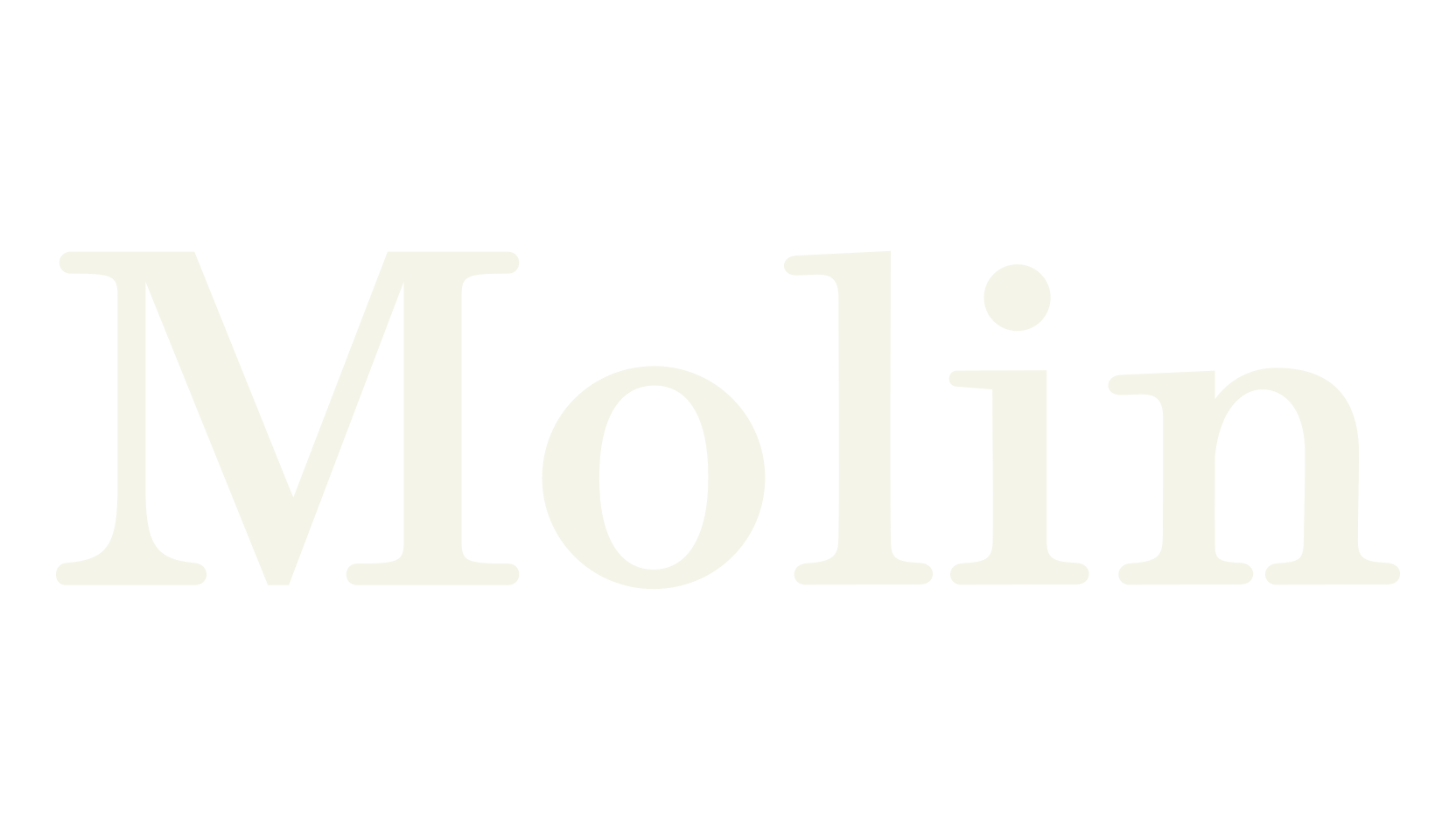 Molin, serif font preview