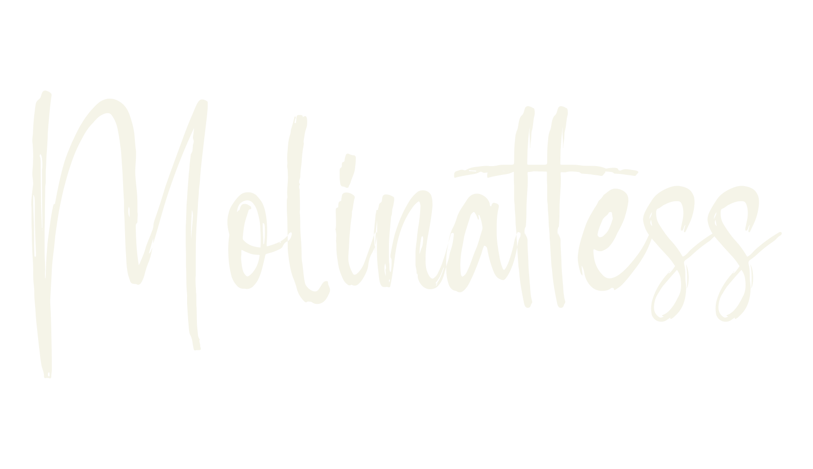 Molinattess, script font preview