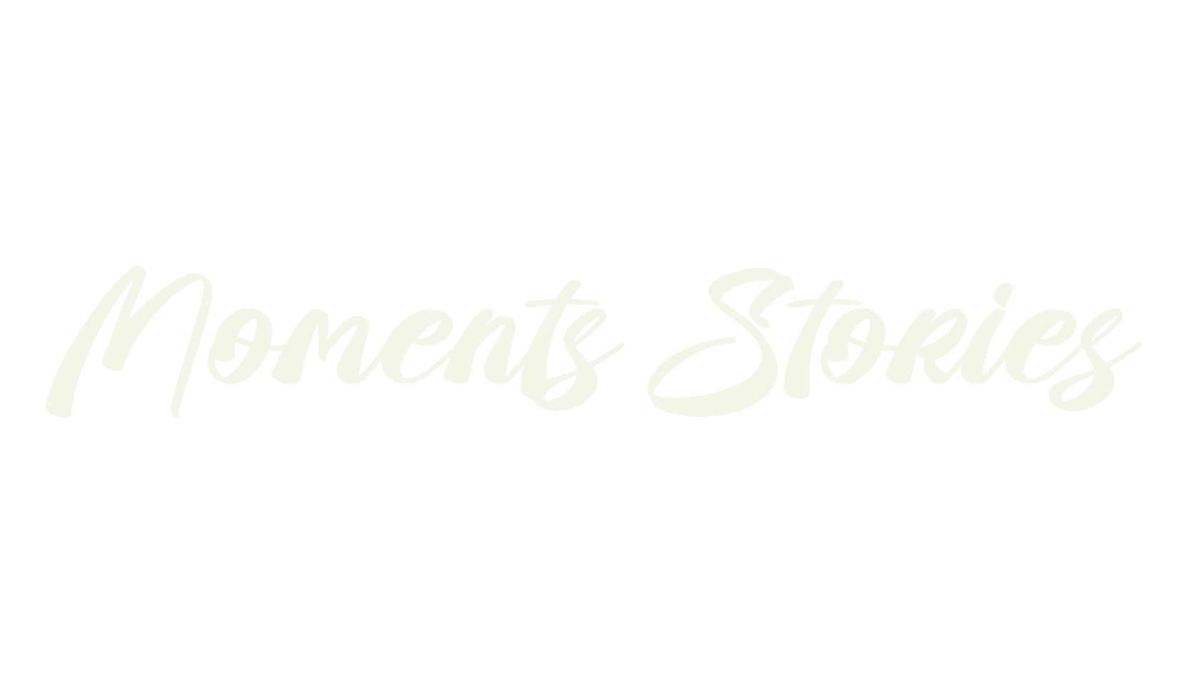 Moments Stories, calligraphy font preview