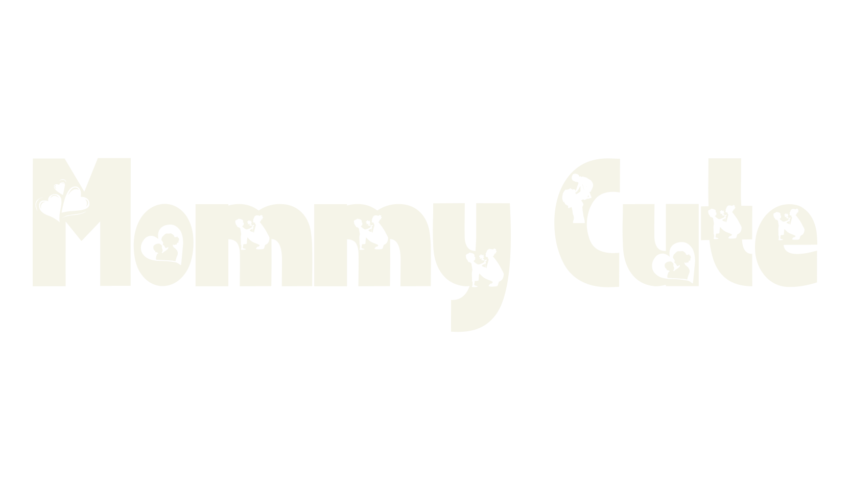 Mommy Cute, cute font preview