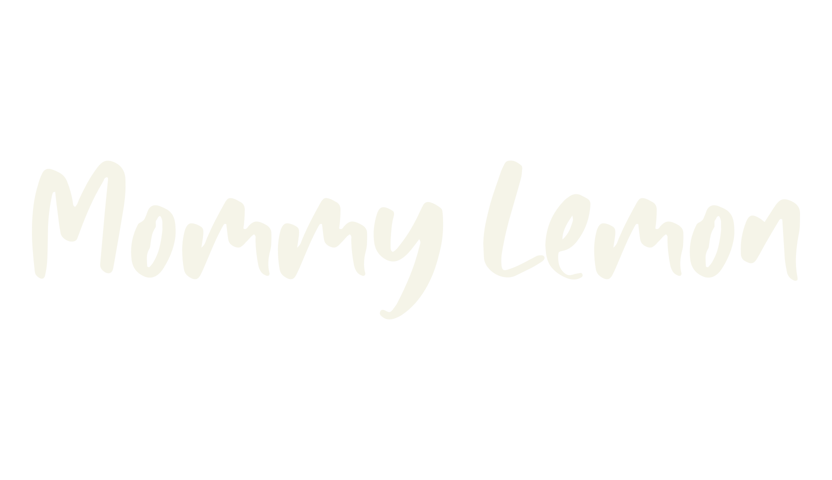 Mommy Lemon, lettering font preview