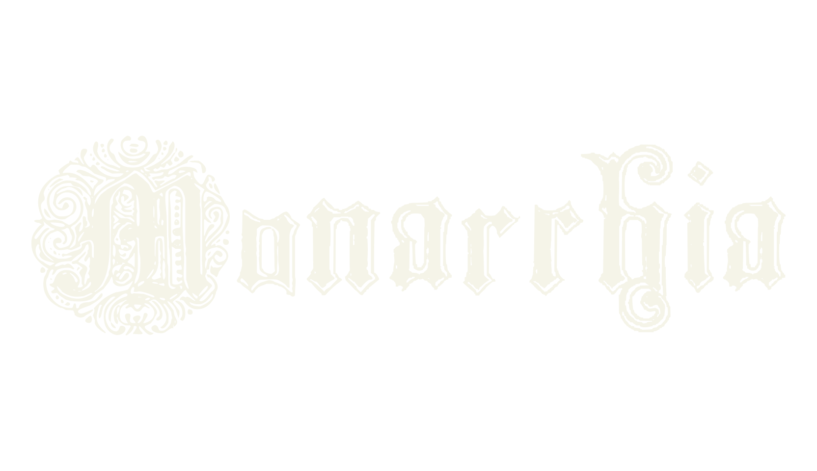 Monarchia, fashion sign font preview