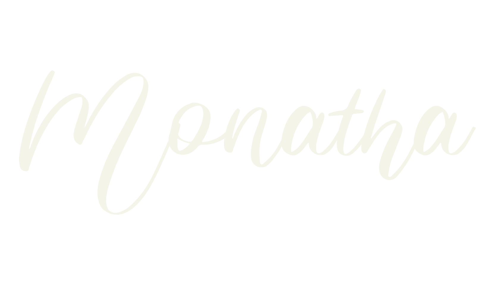 Monatha, cool font preview