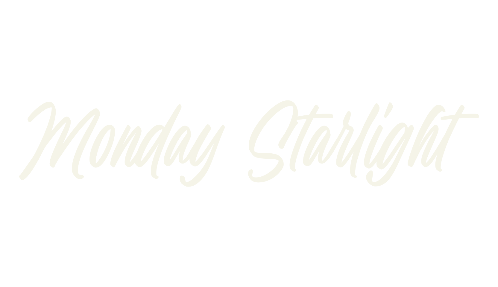 Monday Starlight, starlight font preview