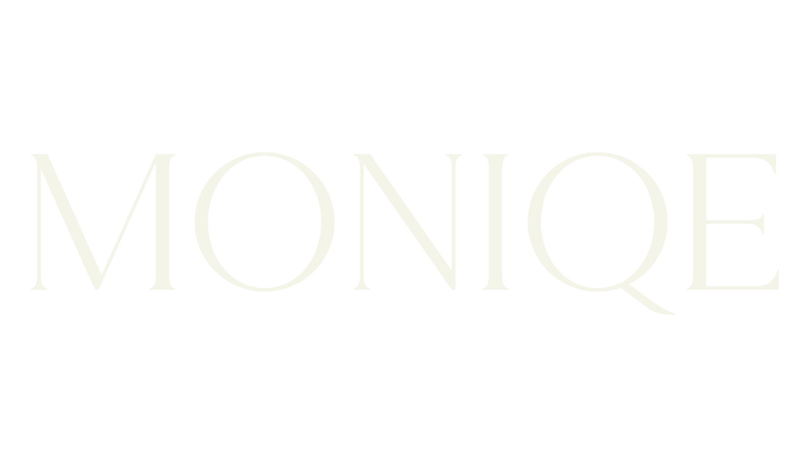 Moniqe, italic font preview
