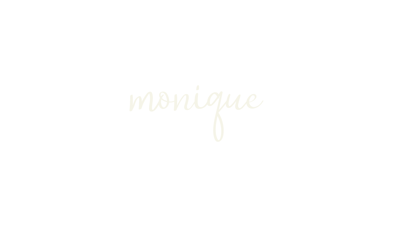 monique, handwriting font preview