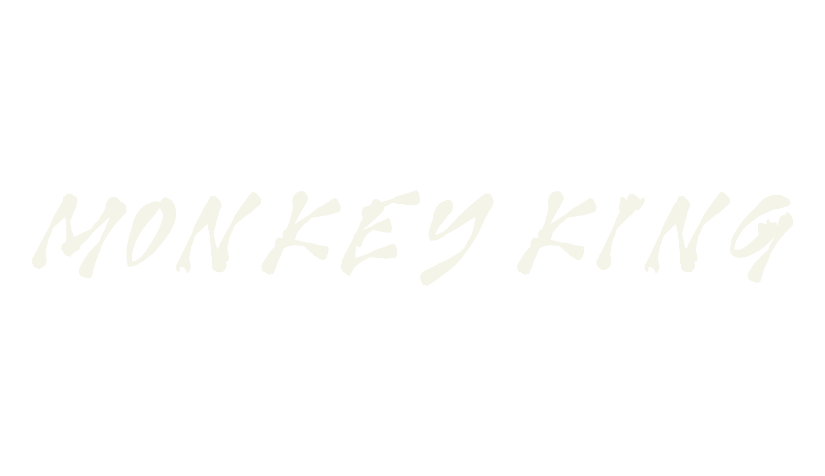 MONKEY KING, blackletter font preview