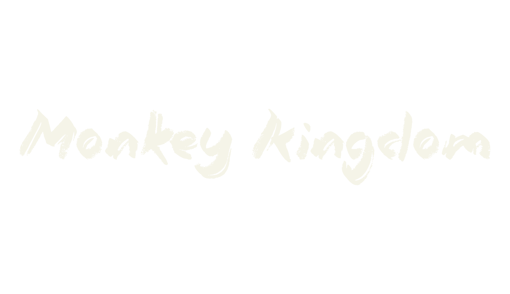 Monkey Kingdom, handwritten font preview