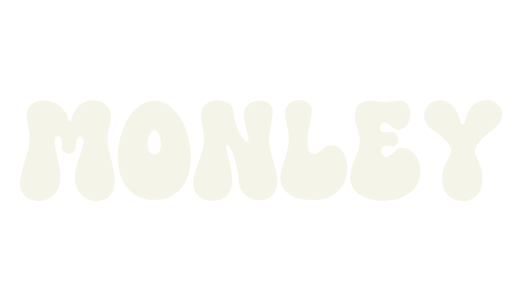 MONLEY, retro font preview