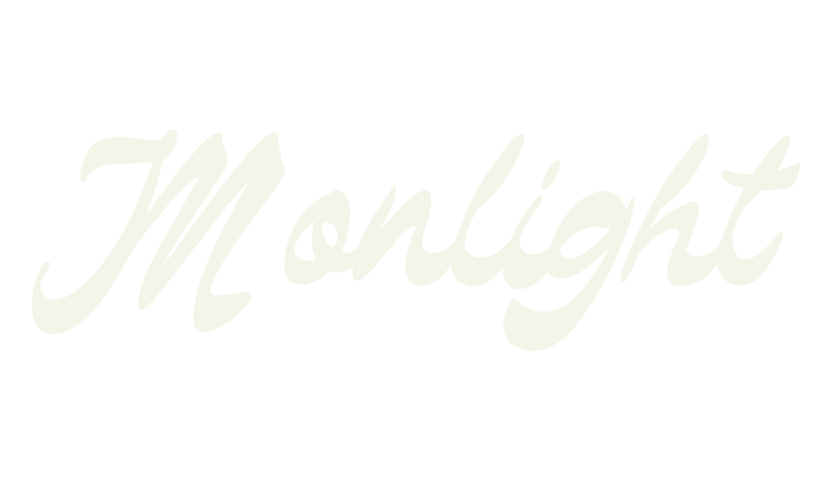 Monlight, 70s font preview