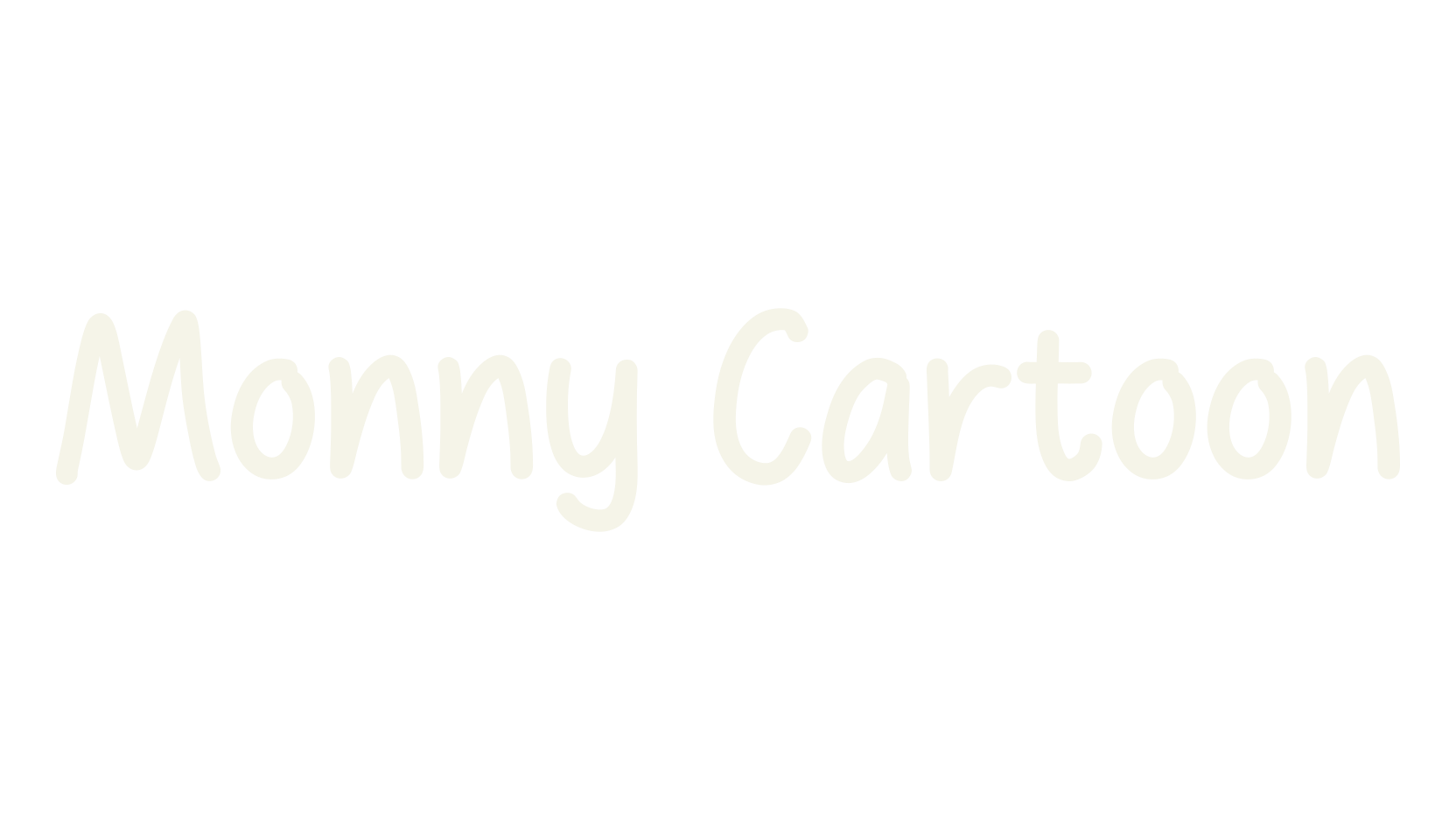 Monny Cartoon, comic sans font preview