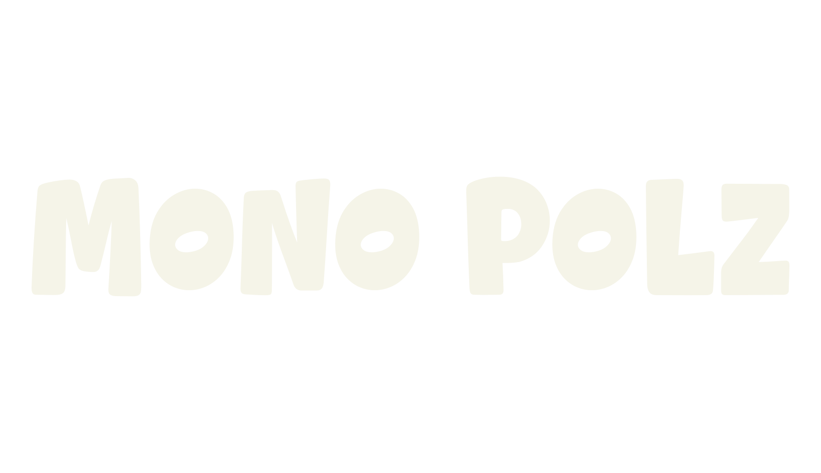 Mono Polz, cute font preview