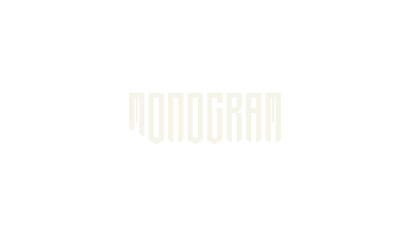 Monogram, monogram font preview