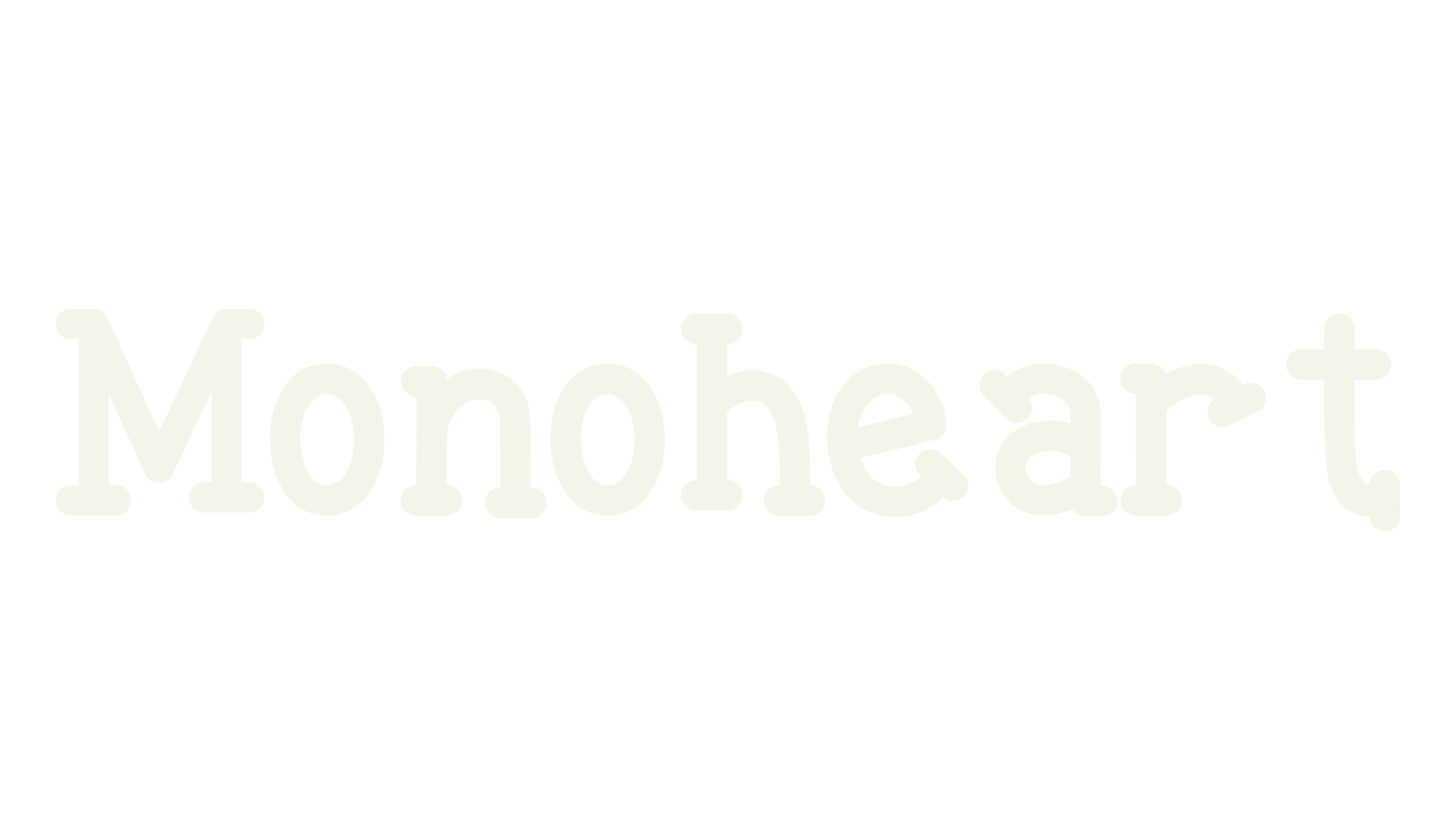 Monoheart, script font preview
