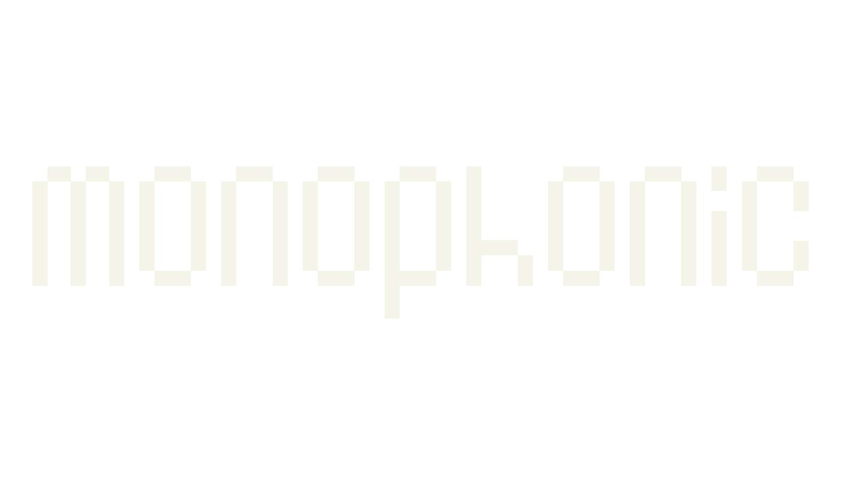 Monophonic, display market font preview