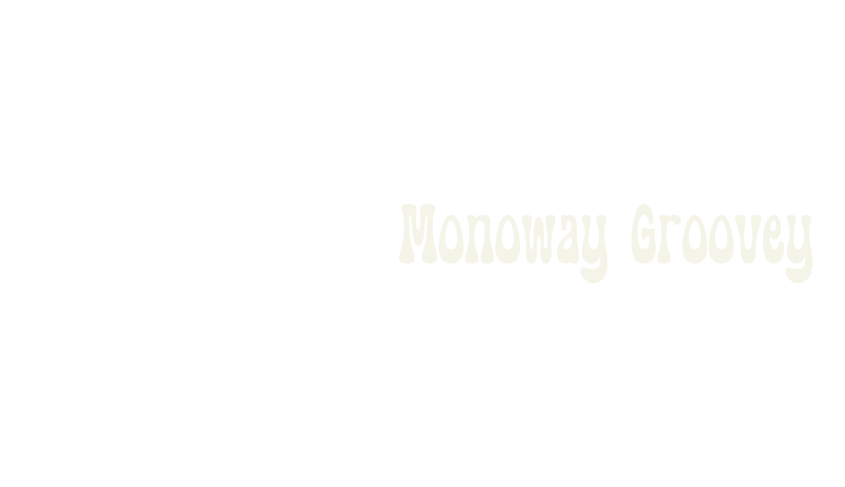 Monoway Groovey, 70s font preview