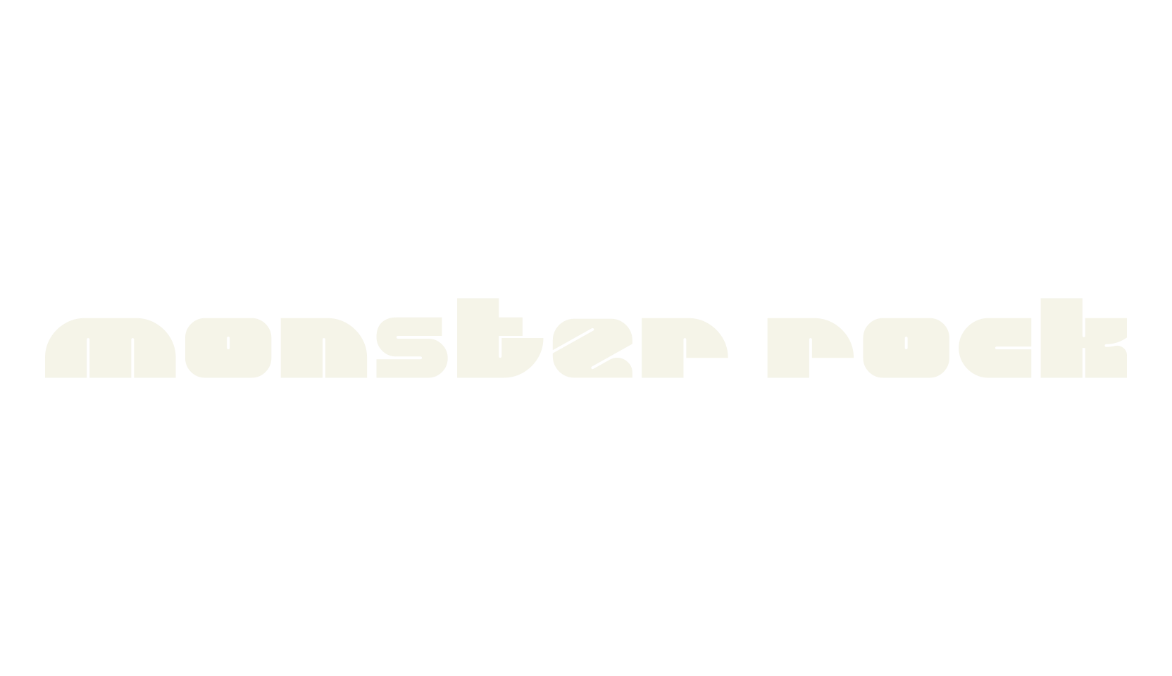 monster rock, display market font preview
