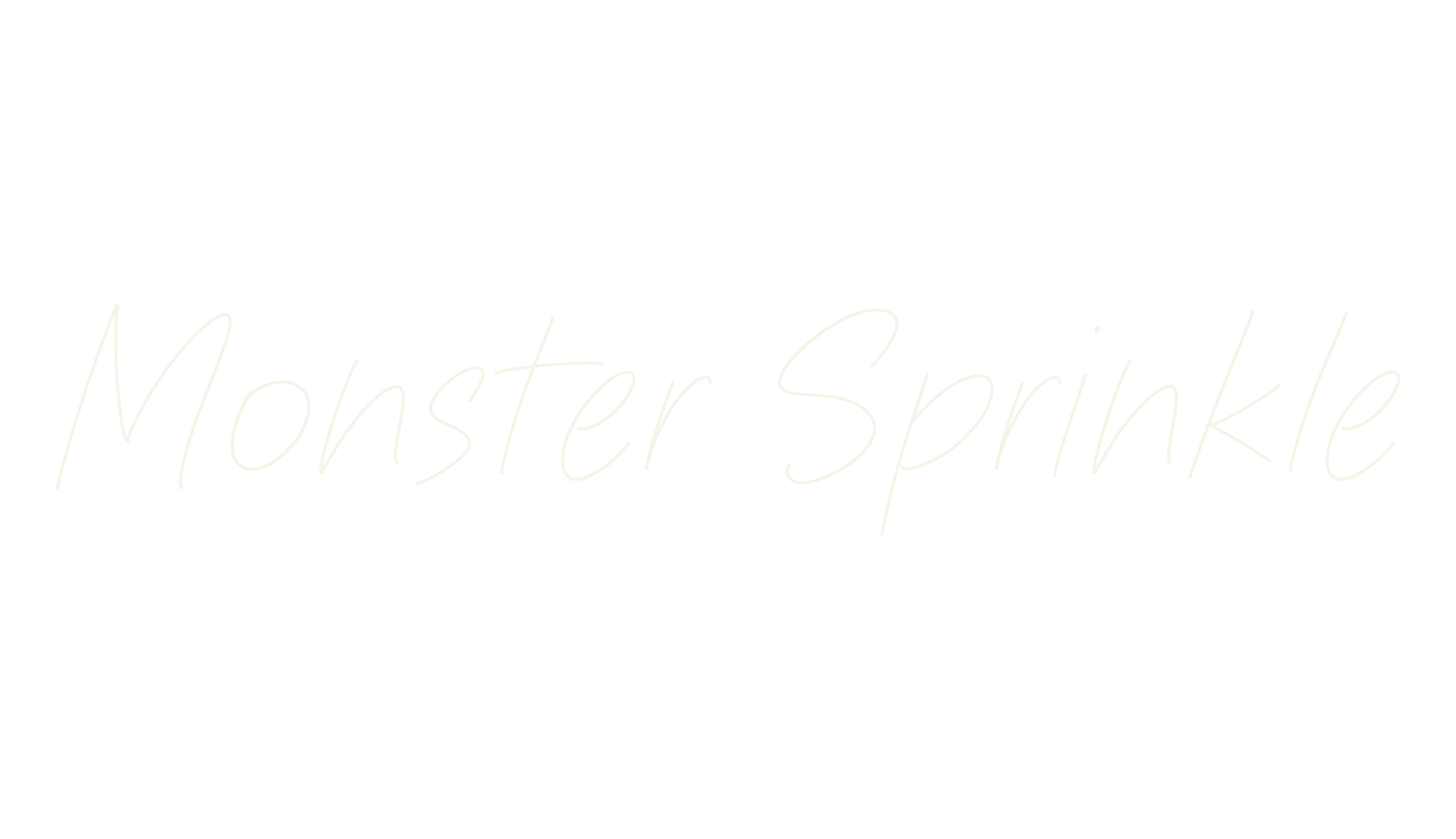 Monster Sprinkle, fashion script font preview