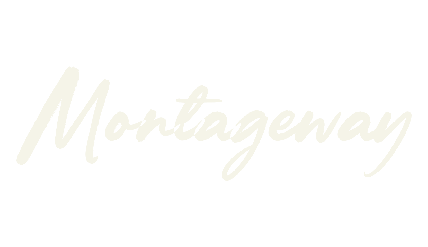 Montageway, fancy font preview