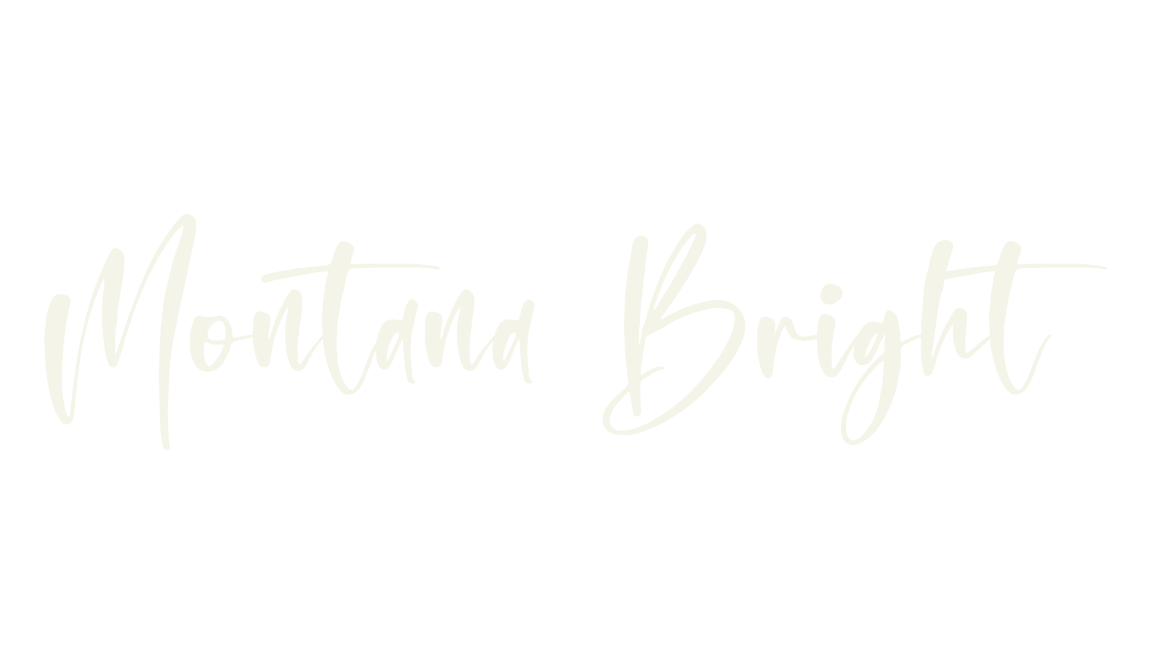 Montana Bright, script font preview