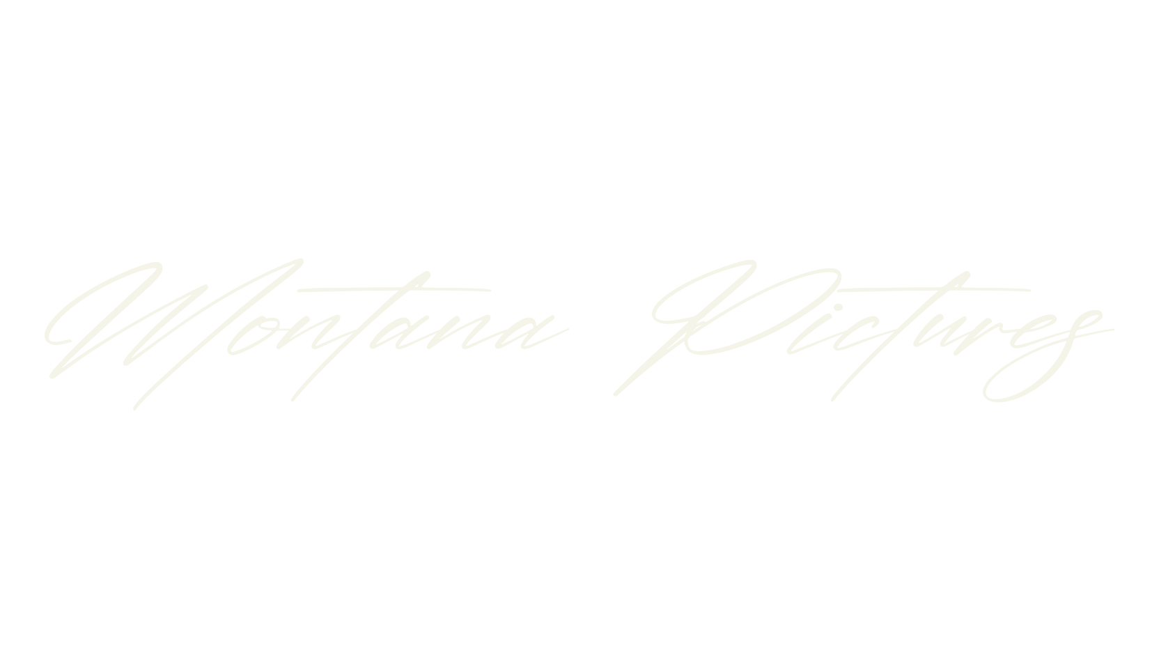 Montana Pictures, script font preview