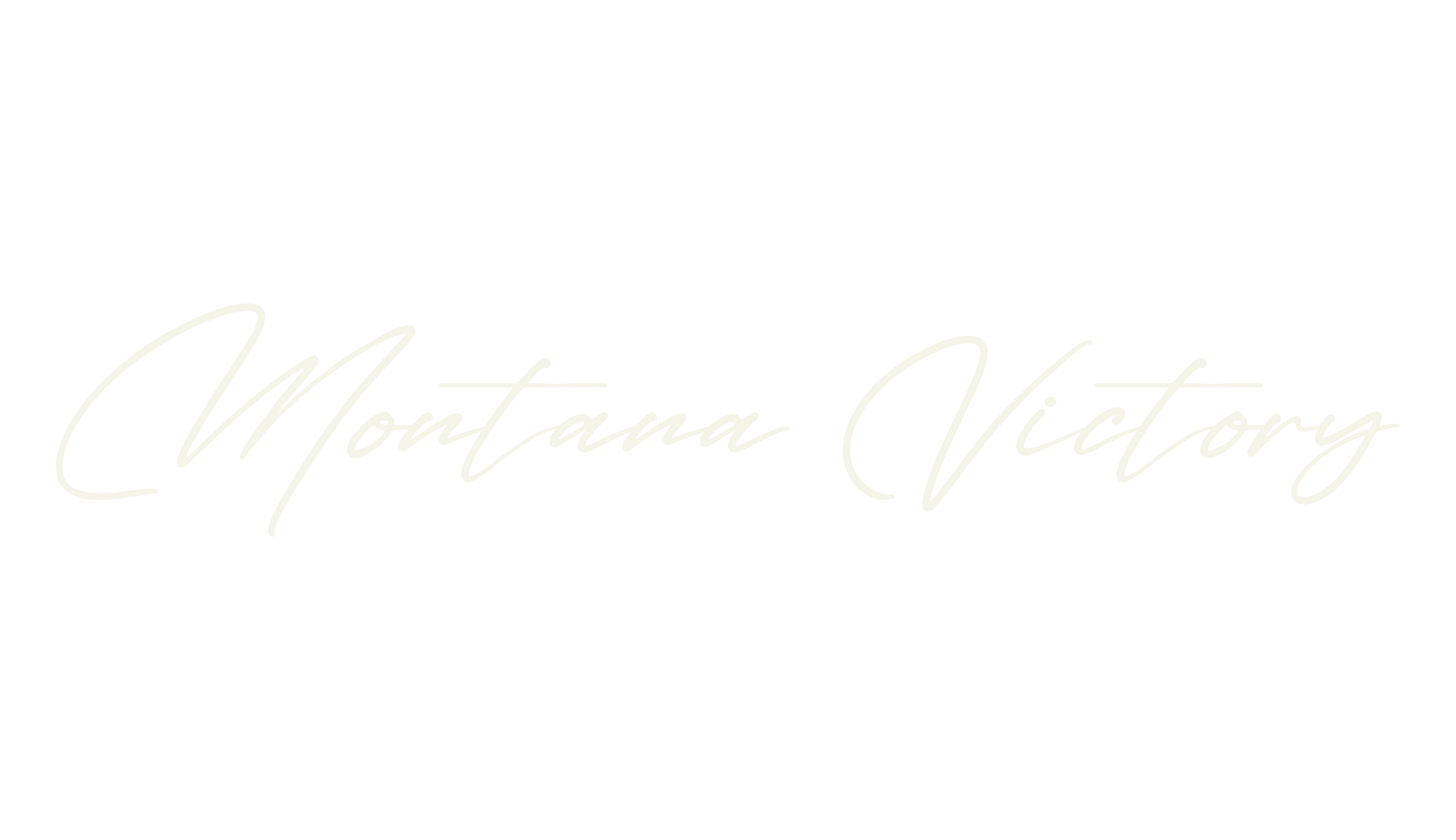 Montana Victory, script font preview