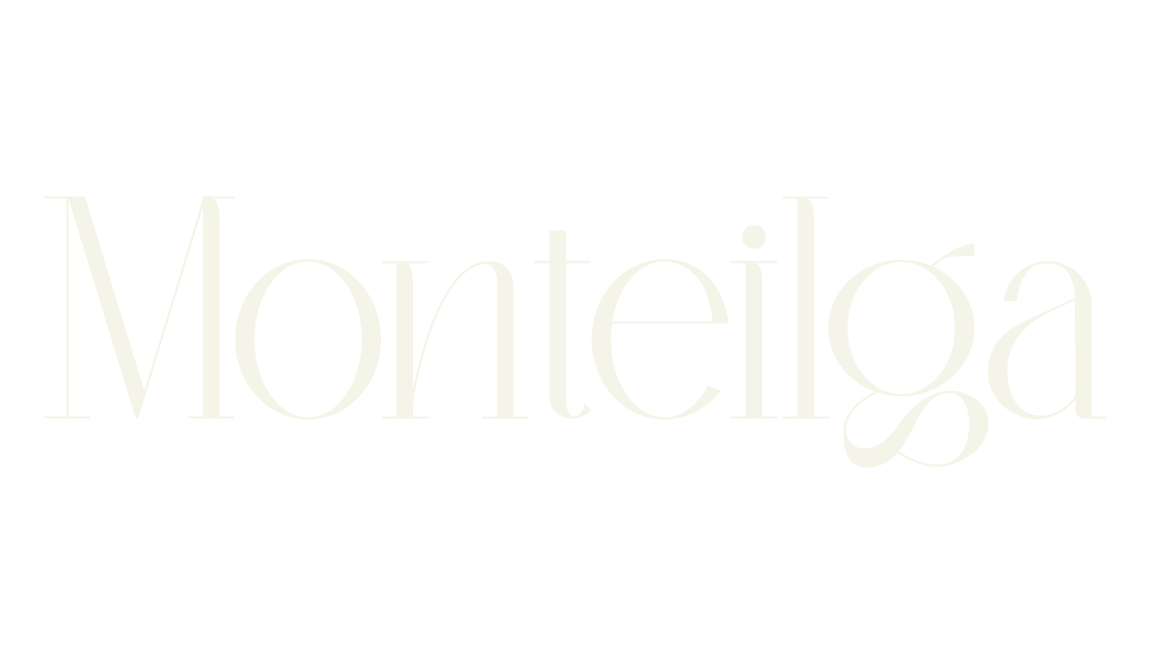 Monteilga, cool font preview