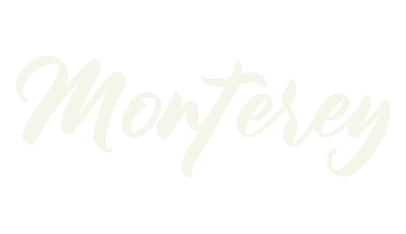 Monterey, sans serif font preview