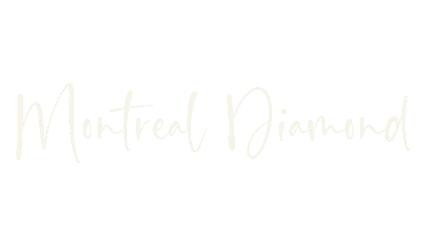 Montreal Diamond, typewriter font preview