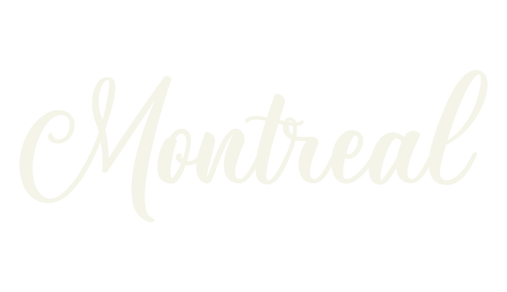 Montreal, handwriting font preview
