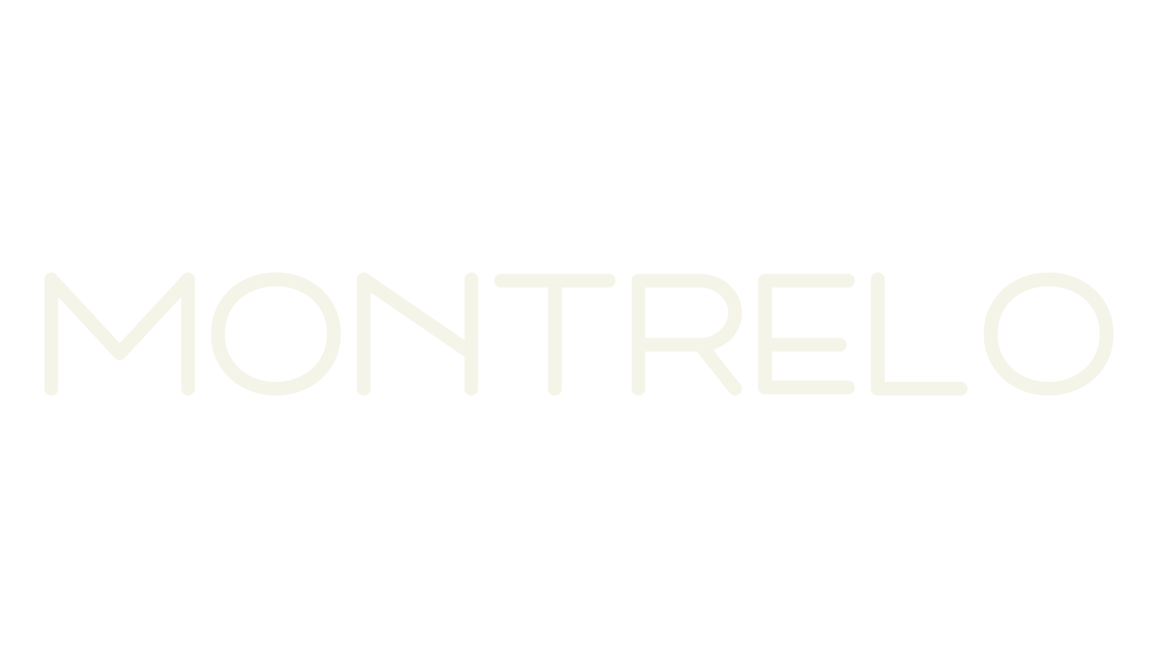 Montrelo, fashion script font preview
