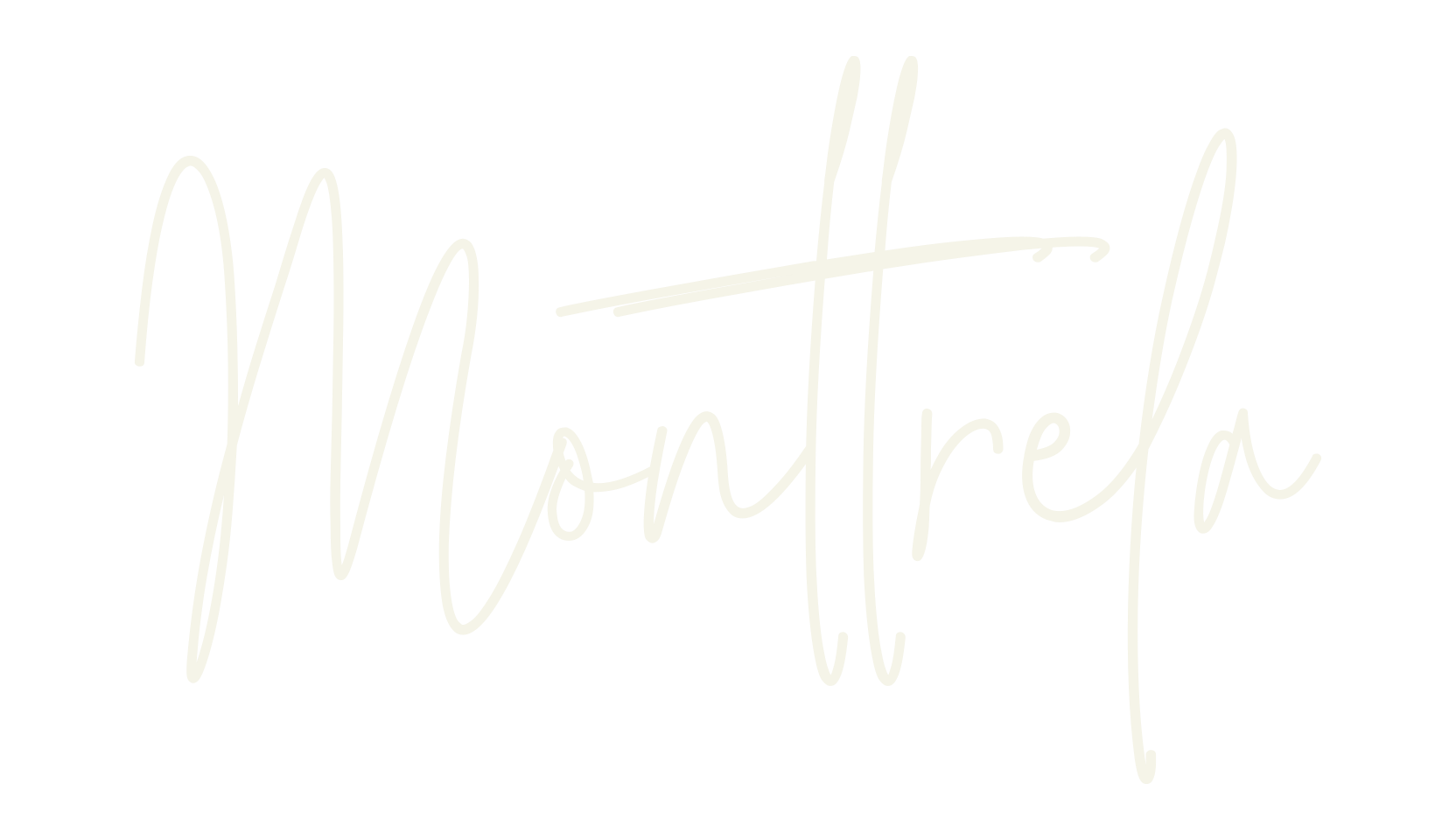 Monttrela, fashion sign font preview