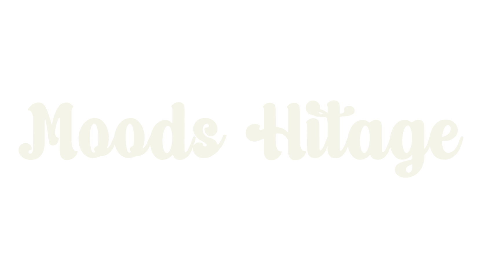 Moods Hitage, 80s font preview
