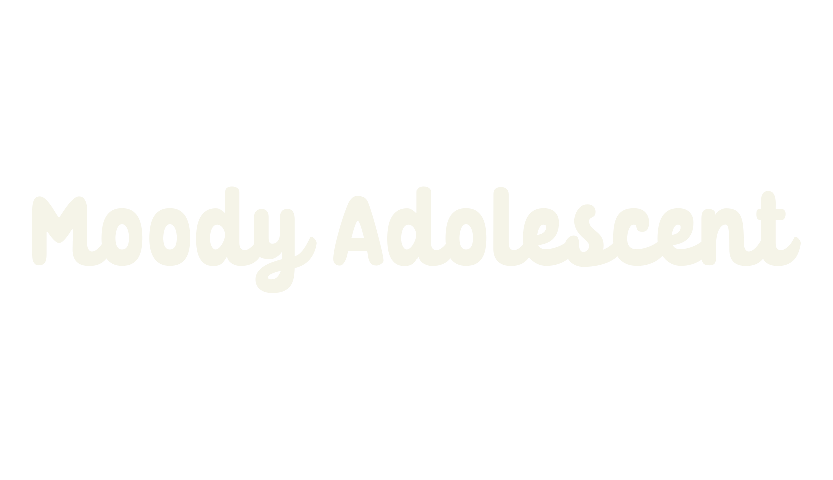 Moody Adolescent, fashion script font preview