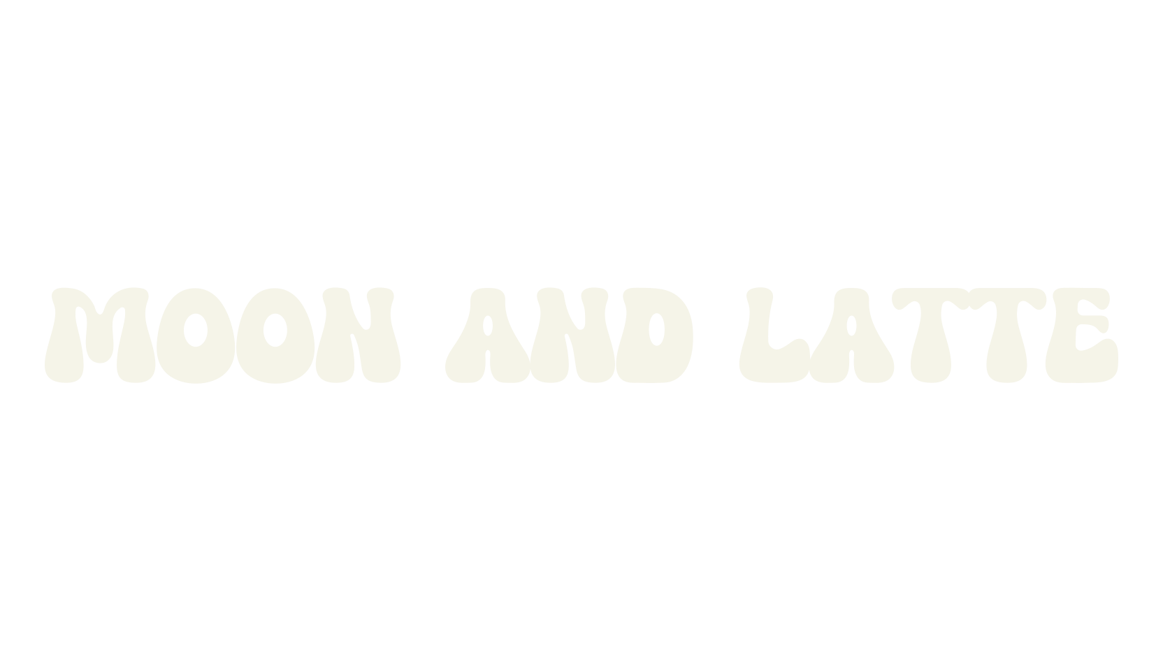 Moon And Latte, old english font preview