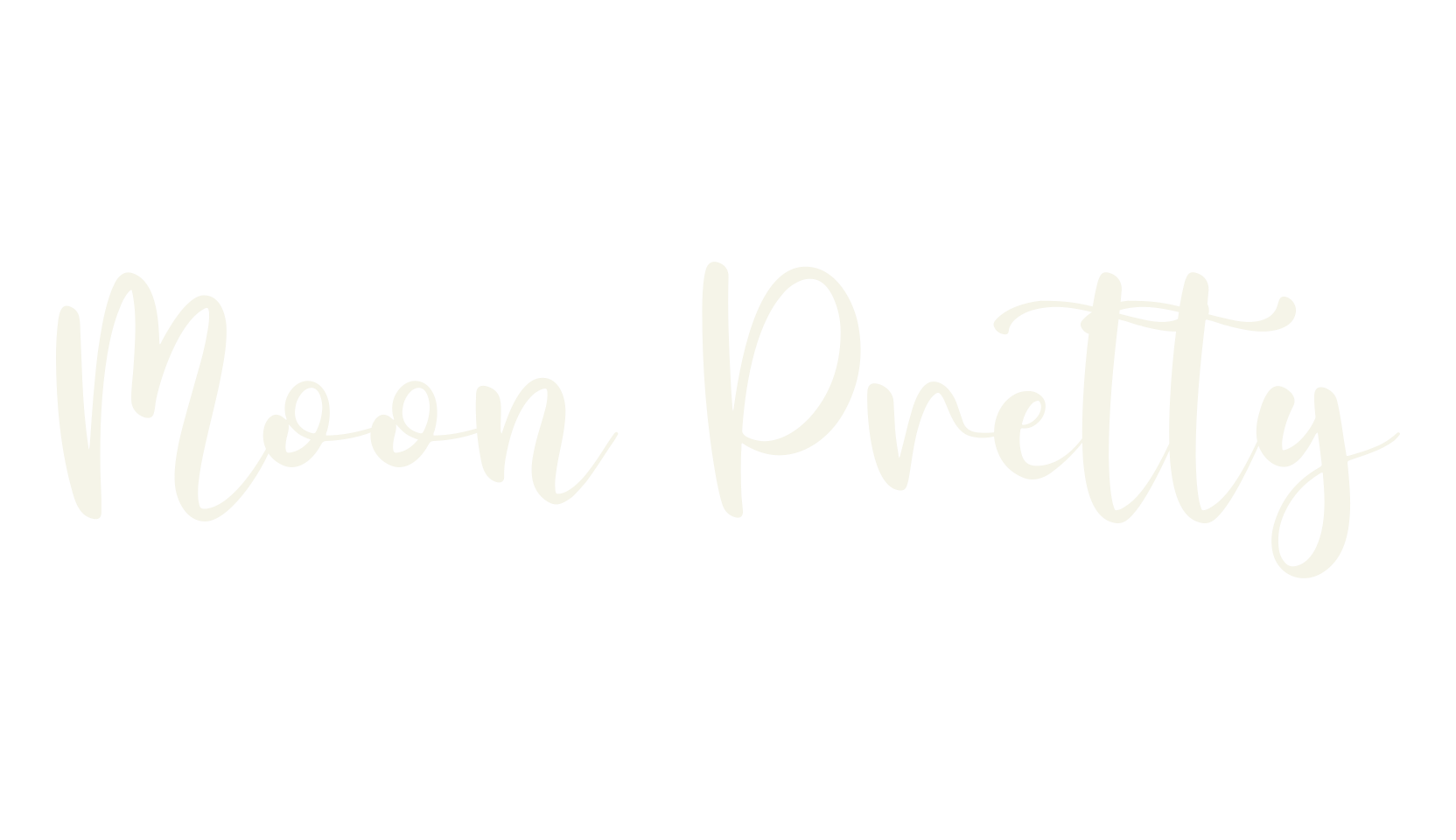 Moon Pretty, art deco font preview