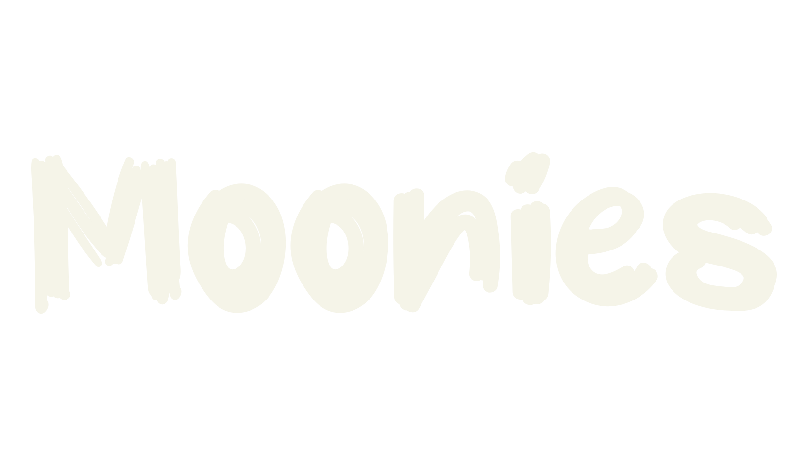 Moonies, sketch font preview