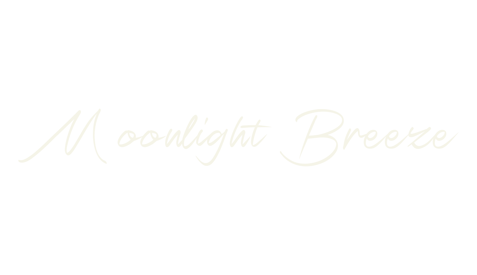 Moonlight Breeze, heading font preview
