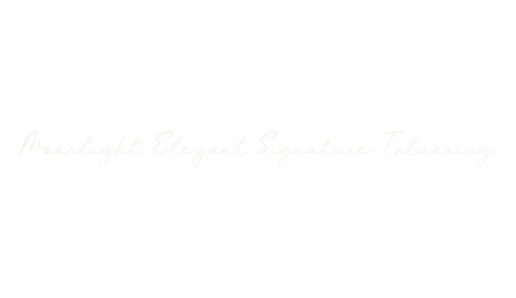Moonlight Elegant Signature Tatuering, fashion script font preview
