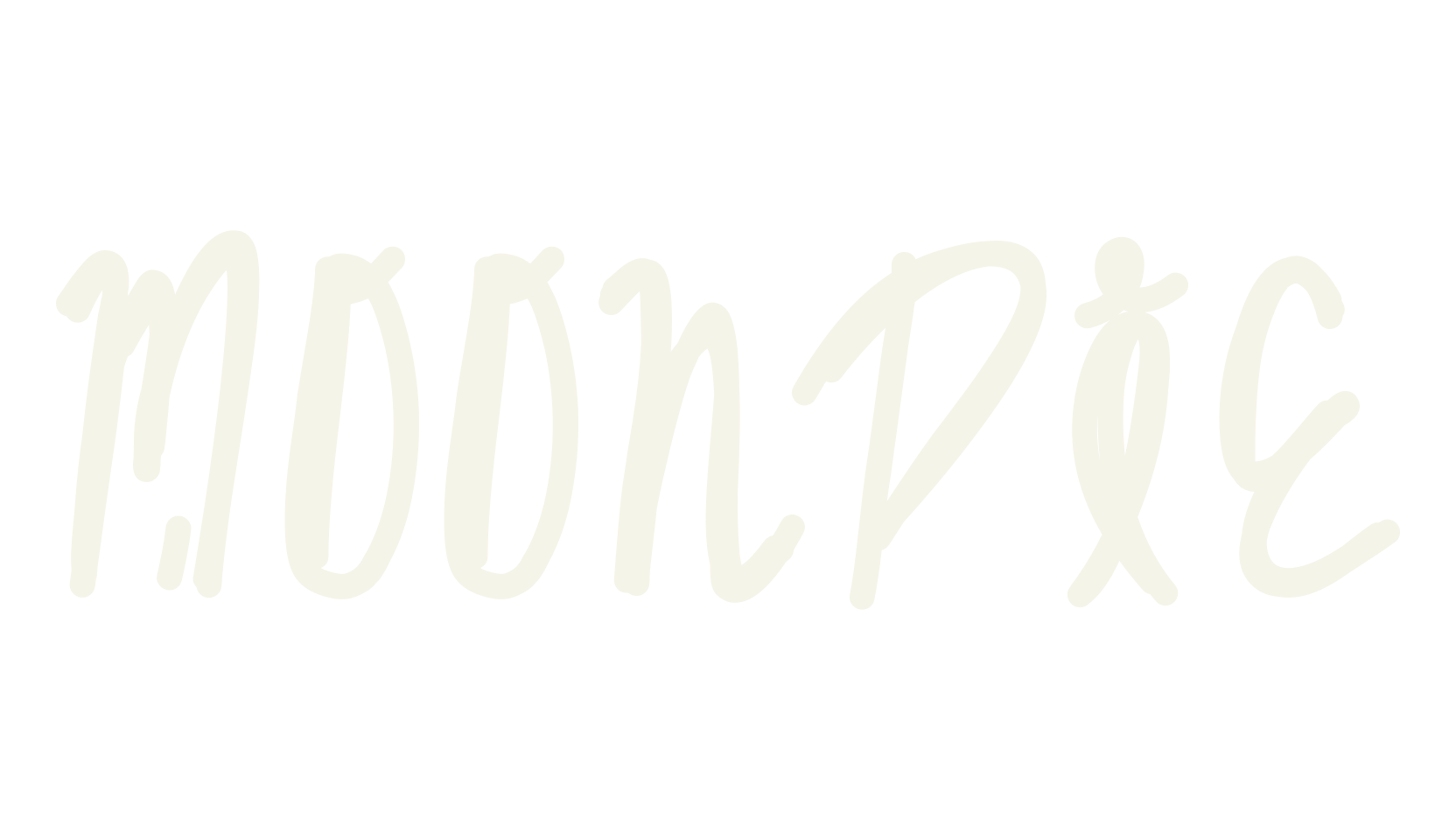 MoonPie, handwritten font preview
