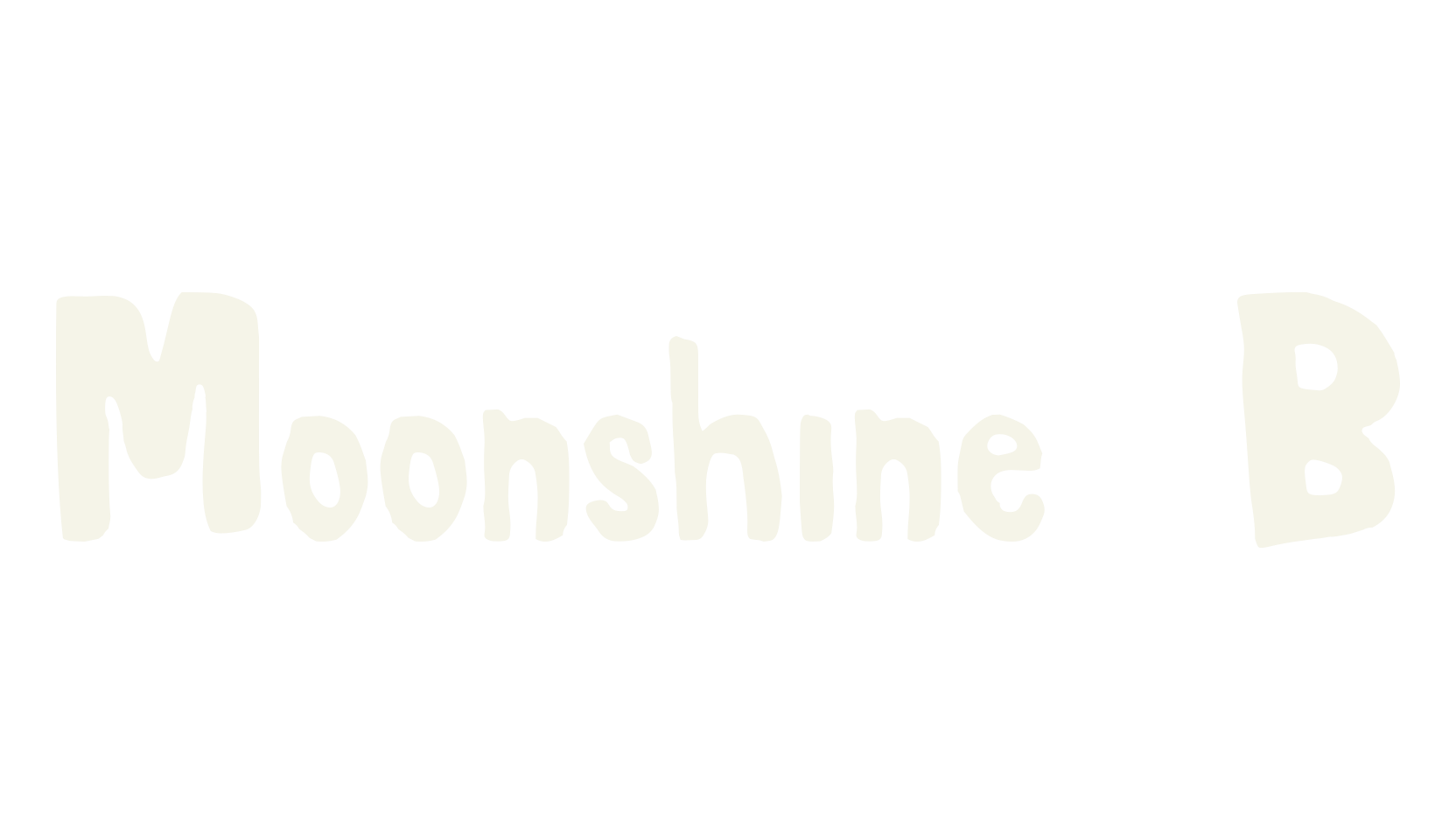Moonshine B, display font preview