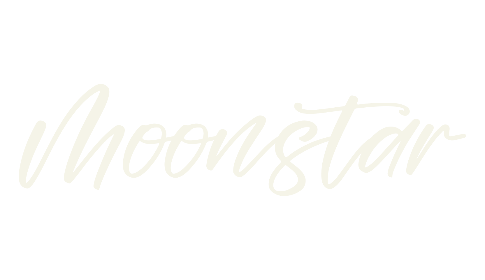 Moonstar, script font preview