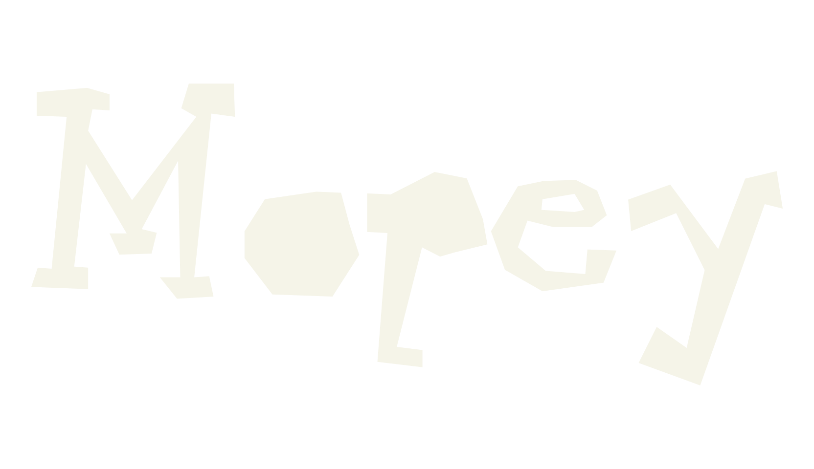 Mopey, grunge font preview