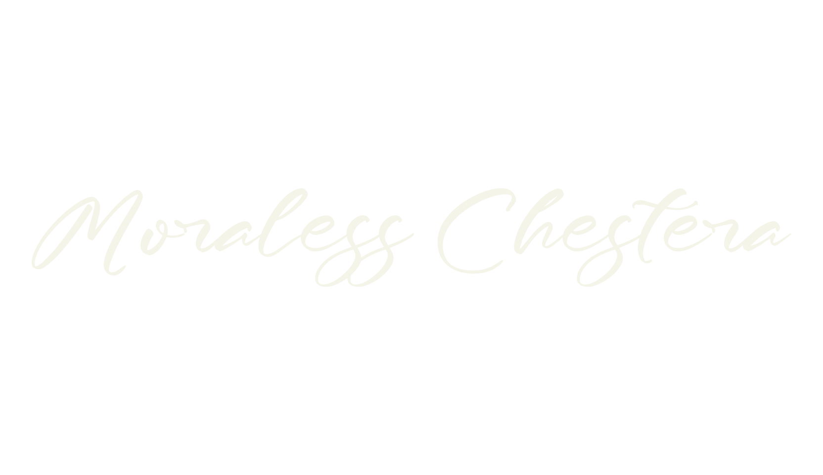 Moraless Chestera, script font preview