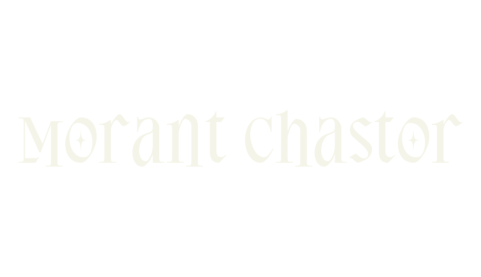 Morant Chastor, fantasy font preview