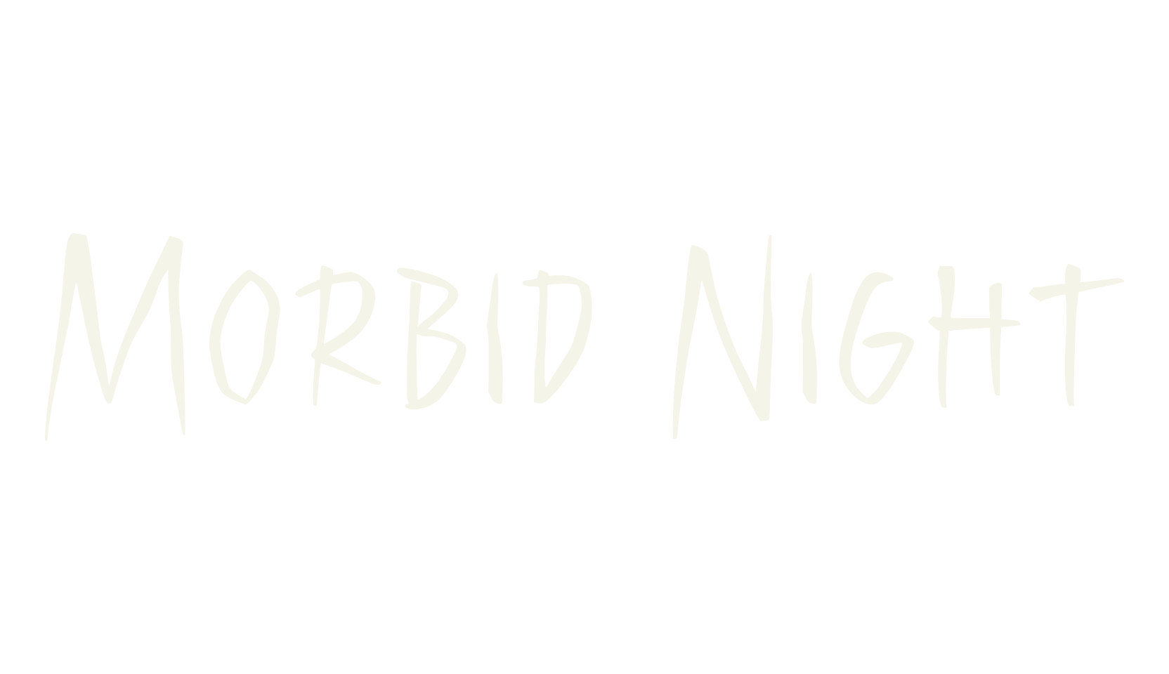 Morbid Night, gothic font preview
