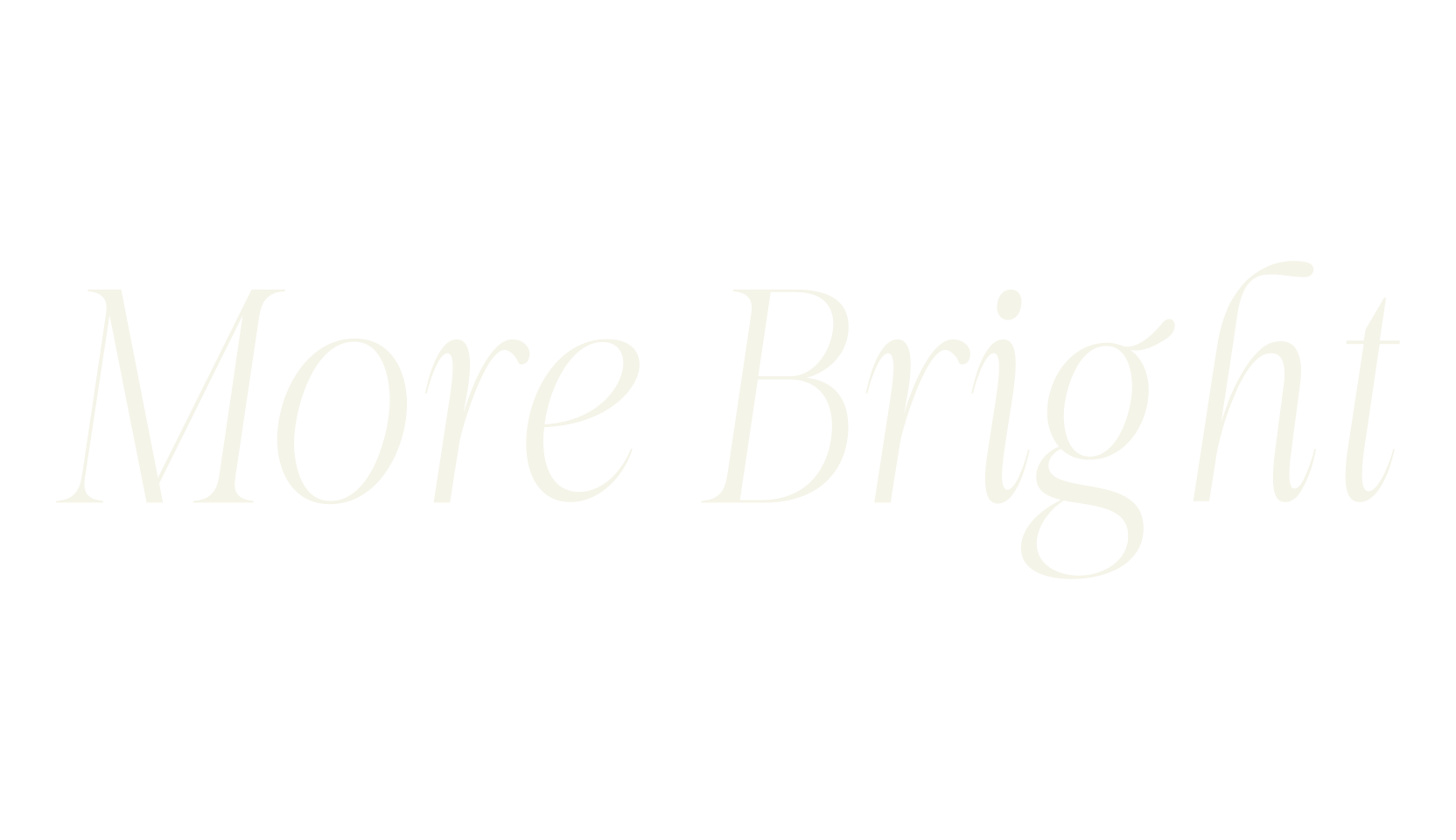 More Bright, serif font preview